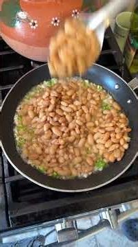 Refried Beans #homemadefood #mexicanfood #beans