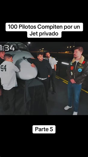 100 Pilotos Compiten por un Jet privado parte 5 #mrbeast #pilotos #jet #unitedstates #pruebas