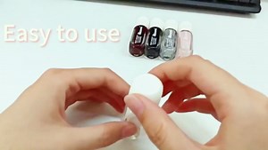 Red Nail Polish, Lacquer Cherry Red Quick Dry Nail Polish, No UV Lamp Needed, Streak Free Fingernail Polish for Salon Manicure and Nail Art DIY at Home, 0.35 fl oz