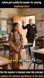Lakota girl scolded by teacher for wearing traditional dress — But the teacher is shocked when the principal explains the spiritual significance of the dress #NativeAmerican #IndigenousVoices #NativeStorytelling #TribalStories #OralTradition #NativeCulture #IndigenousHeritage #NativeHistory #NativeAmericanStories #IndigenousNarratives | Viral Universe