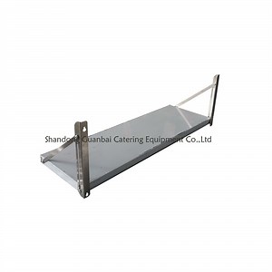 [Hot Item] wall mounted stainless steel single layer dish rack storage shelf as bakery ware