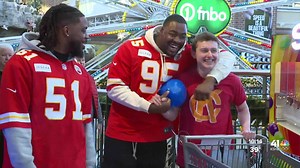 Chris Jones, Mike Danna help Olathe teen fulfill Make-A-Wish to help others