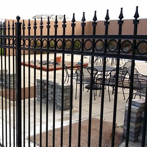 [Hot Item] Aluminum Fence Panels Modern Design Metal Fencing
