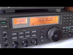 KBS World radio 15575 on Icom IC R 8500