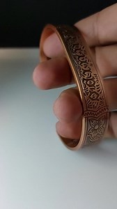 Pure Copper bangle with Magnet Heavyweight 44 grams Size 64 mm For control bloodpressure Relief joint pain Anxiety arthies medical purposes Fashion and health together Price 3000 | Jewelleryhab | Facebook