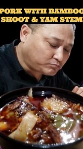 PORK WITH BAMBOO SHOOT & YAM STEM LOTHA NAGA TRIBE FOOD😋 #nagacuisine | EXPLORE FOOD & TRAVEL INDIA