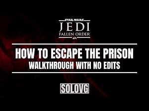 STAR WARS JEDI: FALLEN ORDER - Prison Puzzle Solution (Prison Walkthrough)