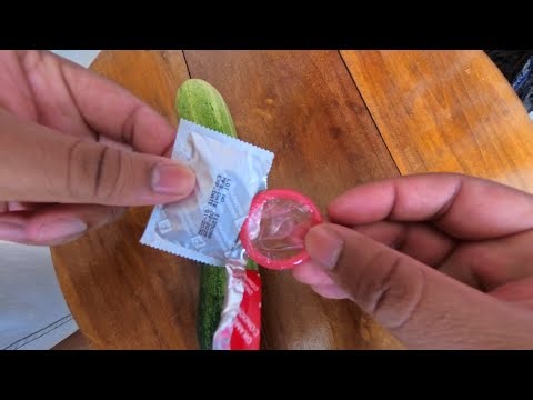 How to wear a Condom in the correct way.