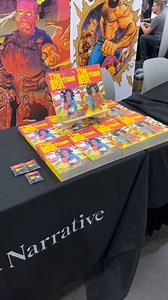 #SVAweome: Video from MFA Visual Narrative (@MFAVN) Chair Nathan Fox’s (MFA 2002 Illustration as Visual Essay) table at New York #ComicCon’s Artists Alley this past weekend. He was showing some of his latest work alongside materials about the program. Check out more photos and video over at @nathanfoxy. #svanyc #sva #schoolofvisualarts #comiccon2023 #newyorkcomiccon #newyorkcomiccon2023 | School of Visual Arts