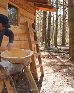 78K views · 2.1K reactions | Handcrafted forest cabin interior, Wooden tiny house, rain and thunderstorm.#bushcraft #adventure #outdoors #survival #camping #cabinlife #cabincrew #wilderness #logcabin | Mountain Cabins | Facebook
