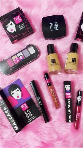 Elle 18 Makeup Products for beginners🖤#Elle18 #Beauty #makeup #youtubeshorts #ytshorts #shorts #fyp