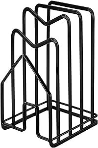 Kitchen & Bathroom Metal Storage Rack Pot Lid Storage Box, Pot Lid Storage Rack, Cookware Rack, Cutting Board Rack, Baking Plate Rack, Plate Rack, Towel Rack, Desk Storage Rack
