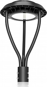 80W LED Post Top Light - 80W/64W/48W Selectable Wattage, 11200Lm, Dusk to Dawn, IP65 Waterproof for Outdoor Commercial Pole Light Fixture, AC100-277V