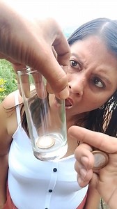 1.3M views · 2.5K reactions | Amazing magic tricks Coin thru glass #magic #tricks #tutorial | Sunnybird Bird | Facebook