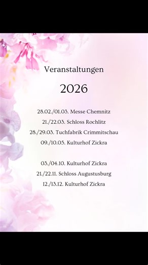Nach einem (viel zu) vollgepackten 2025 lasse ich es 2026 etwas ruhiger angehen. Ich möchte mich mehr auf die Uni und meinen Hof konzentrieren, außerdem bin ich viel mit meinen Autismus-Schulungen unterwegs. Neue Projekte stehen aber schon in den Startlöchern und eins wird morgen Abend enthüllt - bleibt dran! #2026 #kunsthandwerkermärkte #kreativmärkte | Eva Baumann