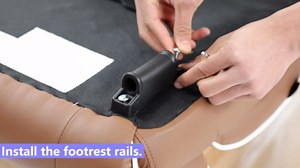 GTPLAYER Big and Tall Gaming Chair 400lbs Heavy Duty Office Chair with Foot Rest & Ergonomic Pocket Spring Cushion , High Back Lumbar Support for Lower Back Pain Relief, Beige