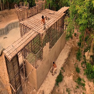 1.7M views · 48K reactions | Building 1Million Dollar Apple Villa with Water Slide into Underground Swimming Pool | Erica45i | Facebook