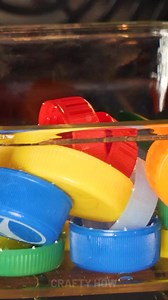 143K views · 18 reactions | Melting Plastic Bottle Caps | Crafty Panda How | Facebook