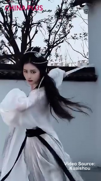 4K views · 25 reactions | Check out this modern female warrior bringing to life ancient Chinese legends as she wields her sword. #FunChina #Heritage | China Plus Culture | Facebook