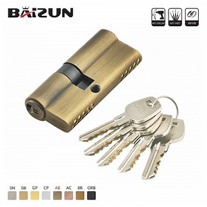 [Hot Item] Anti-Theft Manufactured Double Line Pin Euro Entry Door Lock Cylinder