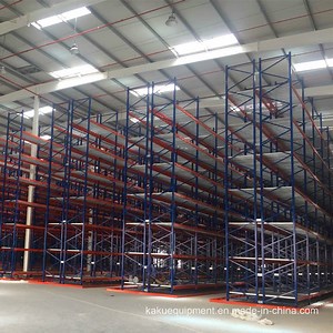 [Hot Item] Corrosion Protection Powder Coated Orange and Blue Vna Racking