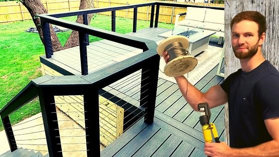 How to modernize your deck: Cable railing installation made easy