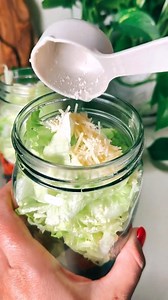 98K views · 2K reactions | The little pepperonis 凉綾Restocking the snacks朗 #asmr #jarsalad #salad #healthyrecipes #mealprep #MealPrepInspirationdeas #kardashiansalad #saladrecipe #saladdressing | Kellie Atkinson | Facebook