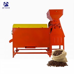 [Hot Item] Two Function Fresh Coffee Bean Fruit Wet Processing Peeling Degumming Machine