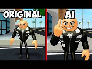 I Made ROBLOX MEMES FLIP YOU OFF! 💀 (PixVerse AI Middle Finger Up Effect)