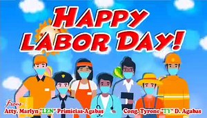 PAGPUPUGAY SA MANGGAGAWANG PILIPINO! Pagbati po sa lahat ng manggagawang Pilipino sa dakilang araw na ito. Inihahandog po namin ang napakagandang awiting ito para sa inyo. Maraming maraming salamat po sa inyong serbisyo at sakripisyo. Mabuhay ang mga manggagawang Pilipino! #PagpupugaySaManggagawangPilipino #MaramingMaramingSalamatPoSaInyo | Marlyn "Len" Primicias-Agabas