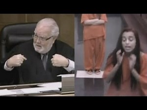 Amazing courtroom video: Florida judge jails teenager for swearing at him in court