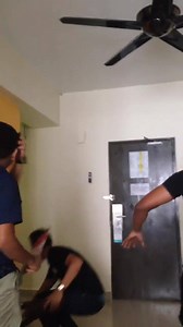 That one thing that turns the bravest of men into a screaming woman: FLYING COCKROACH!!! Credits to syaqeer | MGAG