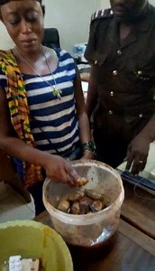 Kumasi Prison: Woman busted smuggling 'wee-Tramadol' stew to lover in prison | Daily Graphic