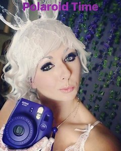 They came out so cute! Ahhhh can't wait to share the set with you guys! I love them. 🐰💚💙💜 #easter #easterbunny #model #modeling #lingiere #polaroid #polaroids | Leaping Lizard Cosplay