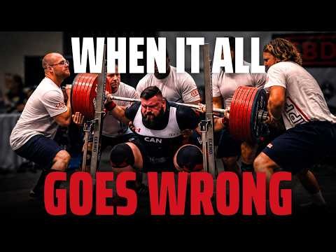 The SCARIEST SQUAT FAILS Ever Caught in Competition
