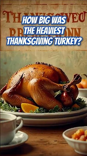 The World's Largest Turkey: 86 Pounds of Feathers!