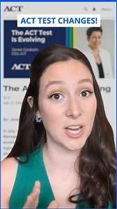 The ACT has just announced several big changes for their test. #highschool #collegeprep #collegepreparation #collegeadmissions #collegestrategy #precollege #acttest #acttestprep #sattest #sattestprep #sats #digitalsat #testoptional | Kaplan College Prep