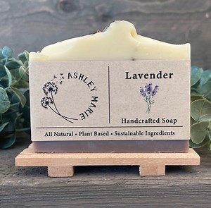 Lavender Soap Bar – All Natural Vegan Soap for Sensitive Skin – Calming Lavender Oil Scent – Handmade Floral Gift for Her - Spa Gift - Etsy