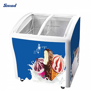 [Hot Item] 298L Sliding Glass Door Ice Cream Display Chest Freezer