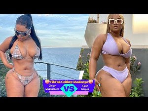 Cindy Makhathini Vs Cyan Boujee [TikTok Ceiling Challenge]
