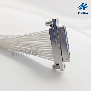 [Hot Item] J30j-51tjl 51 Pin Rectangular Connector with Wire Male Plug for Aviation and Military Use.