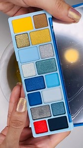 64K views · 683 reactions | Coloring Slime with Cute Blue & Yellow ♥️ Makeup! Part2 #asmr #satisfying #makeupslime #makeup #oddlysatisfying #lipstick #lipstickslime #lipbalm #lipgloss #eyeshadow #glitter #glitterslime #cute #viral #asmrsounds | Elena.slimee | Facebook