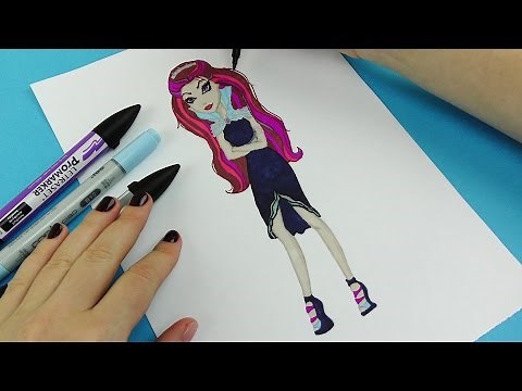 How To Draw Raven Queen Ever After High