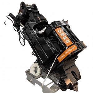 [Hot Item] 360 Degree Rotation Vertical Pile Driver Side Clip Vibro Q355b Material