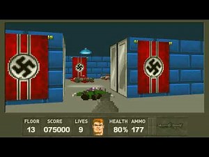 Wolfenstein 3D [MOD] - Eisenfaustian Bargain Edition - Floor 13 (2000-2023) | 4K/60
