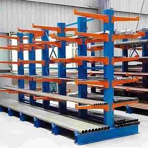 [Hot Item] Customized Warehouse Steel Rack for Cable Cantilever Racking Roll Drum Storage