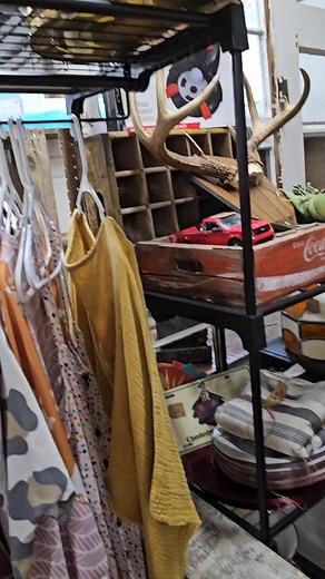 My wife Sieanne Coonts added some crystal gift boxes to the booth A Beautiful Mess . Barbara Hale #reels #vintage #upcycling | Kenneth Coonts