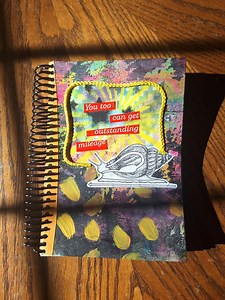 Recycled Junk Journal- "outstanding Mileage" - Etsy Canada