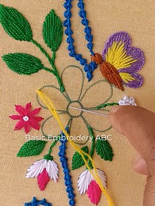 Basic Embroidery ABC on Reels