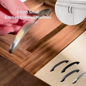 HESTIA HARDWARE 25 Pack | Antique Silver Dresser Pull Nickel Drawer Pulls, 3 Inch Cabinet Handles for Cabinets Modern Cupboard Handles, Pewter Cabinet Hardware Cupboard Handles (Z9.25.B)